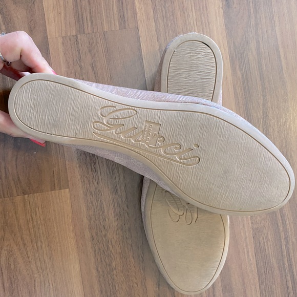 Gucci baby pink monogram flats size 38 - Picture 5 of 7